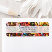 振りかける差出人住所ラベル ラベル (インサイチュ)