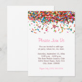 振りかける招待状 招待状 (正面/裏面)