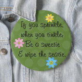 振りかければ、鳴る時; キャンディがあって下さい 缶バッジ (インサイチュ)