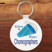 振り付け師のために大声で叫ぶ キーホルダー (正面)