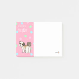 振り向くシーズー ポストイット