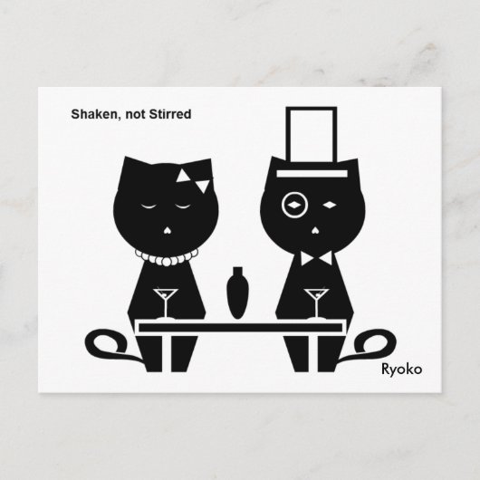 振り回され、かき回されないはがき ポストカード (正面)