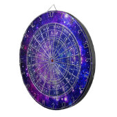 振り子板セット占いゲームの紫 ダーツボード (正面右)