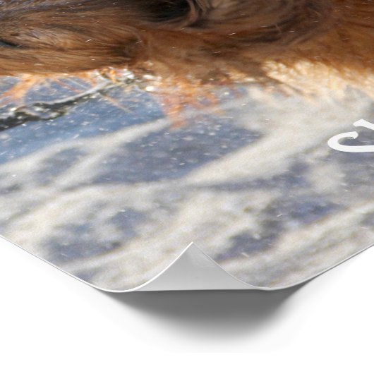 振り払う ポスター (角)