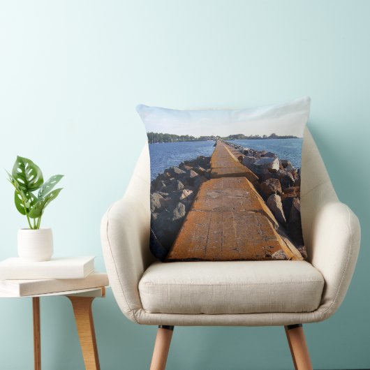 振り返って クッション (椅子)