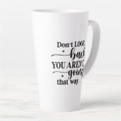 振り返らないで…カフェラテマグ カフェラテマグ (右アングル)