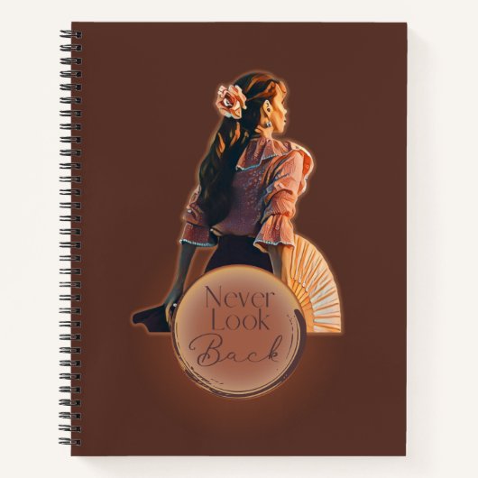振り返らない女の子 ノートブック (正面)