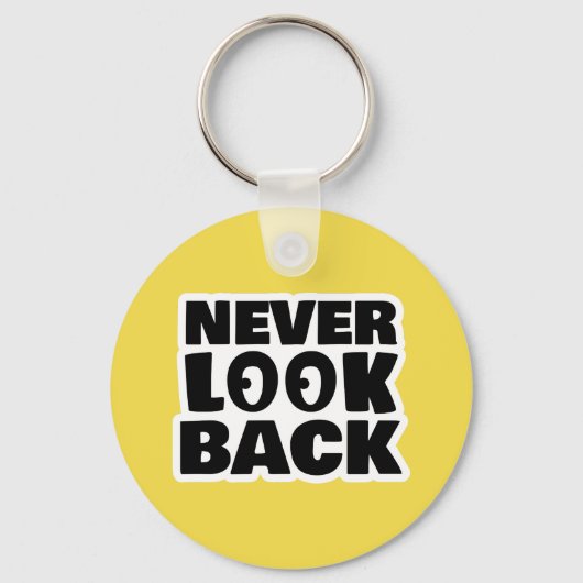 振り返らない キーホルダー (正面)