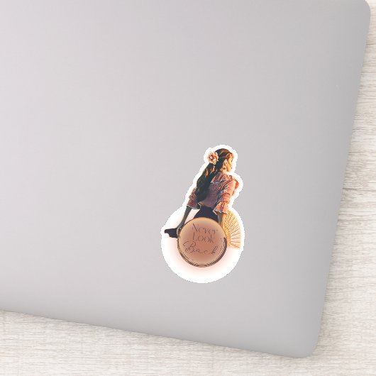 振り返らない シール (詳細)