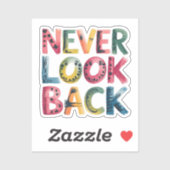 振り返らない シール (シート)