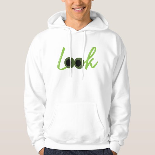 振り返らない パーカ (正面)