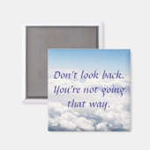 振り返らない マグネット (正面/裏面)