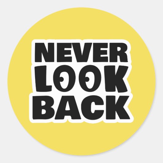 振り返らない ラウンドシール (正面)