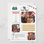 【振り返り】会社の1年を総括するホリデーカード シーズンカード (正面)