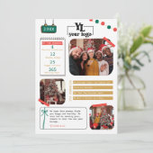 【振り返り】会社の1年を総括するホリデーカード シーズンカード (スタンド正面)