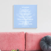 振り返ると キャンバスプリント (インサイチュ (リビング))