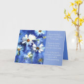 振り返るな、デイジー カード (黄色い花)