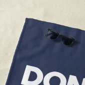 振り返るな ビーチタオル (インサイチュ)