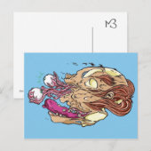 振り返るな！ ポストカード (正面/裏面)