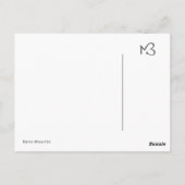 振り返るな！ ポストカード (裏面)