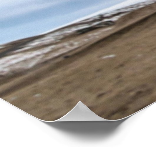 振り返るな、感動的やる気を起こさせる引用文 ポスター (角)