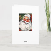 振るサンタクロース シーズンカード (裏面)