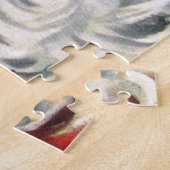 振るサンタクロース ジグソーパズル (側面)