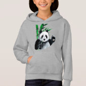 振るパンダおよびタケ (正面)