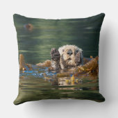 振るラッコ クッション (裏面)