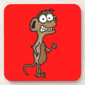 振る猿 コースター (正面)