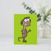 振る猿 ポストカード (スタンド正面)