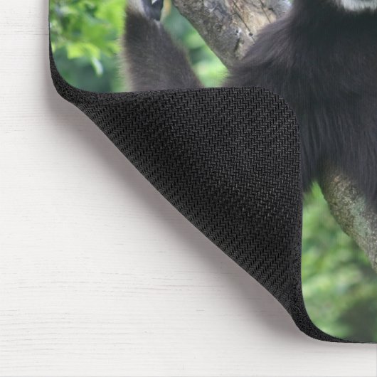 振る猿 マウスパッド (コーナー)