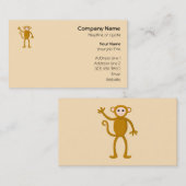 振る猿 名刺 (正面/裏面)