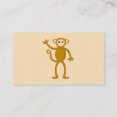 振る猿 名刺 (裏面)