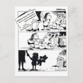 振る舞いは事実のはがき ポストカード (正面)