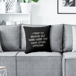 振る舞おうとした クッション