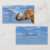 振る象 名刺 (正面/裏面)