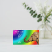 振る象 名刺 (スタンド正面)