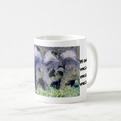 振れはマグを接合します コーヒーマグカップ (正面右)