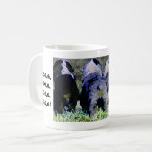 振れはマグを接合します コーヒーマグカップ (正面左)