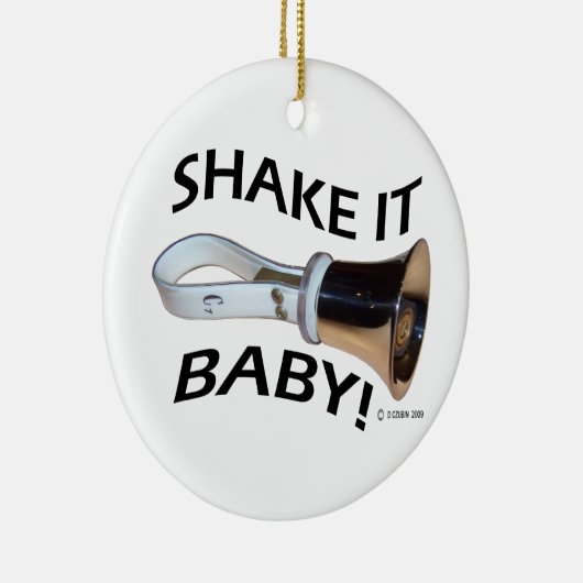 振れベビー! セラミックオーナメント (右)