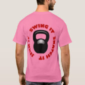 振れ!奪え!やめろ! Tシャツ (裏面)