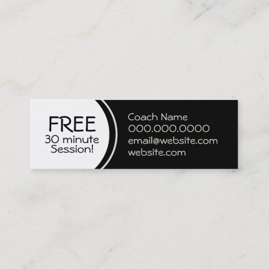 振付名刺 スキニー名刺 (裏面)