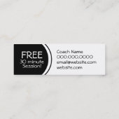 振付名刺 スキニー名刺 (裏面)