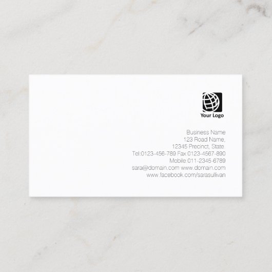 振付家カラフル《写真》ぼけ味ドットエンターテイメント 名刺 (裏面)