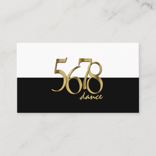 振付家モダンダンスインストラクターダンサー 名刺 (正面)