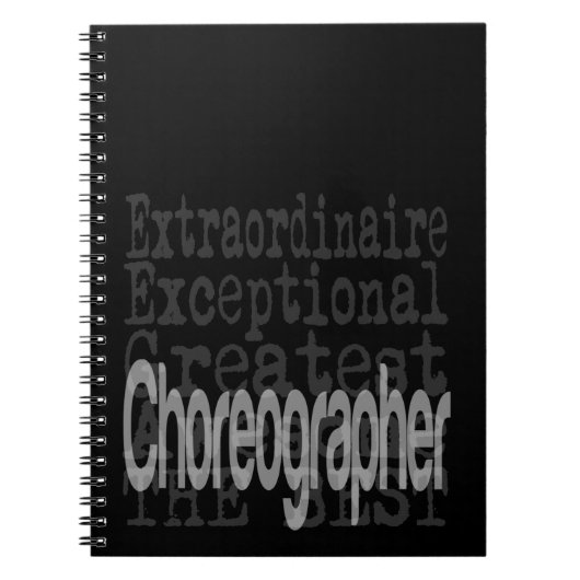 振付家 ノートブック (正面)