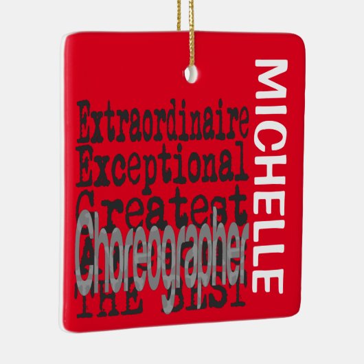 振付師超叙カスタム位 セラミックオーナメント (右)