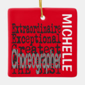 振付師超叙カスタム位 セラミックオーナメント (正面)