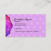 振動およびスムージーの名刺 名刺 (裏面)